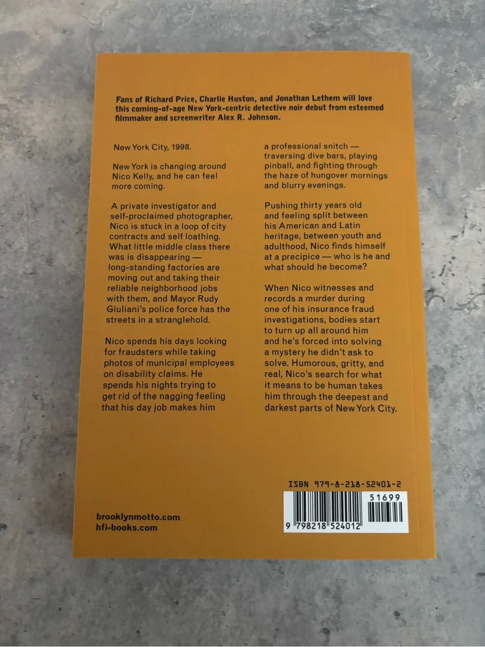 *SIGNED* Brooklyn Motto - Paperback